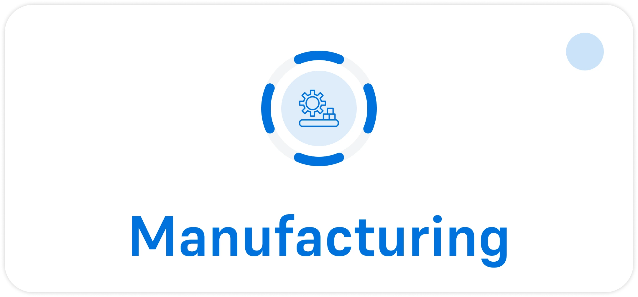 Manufacturing